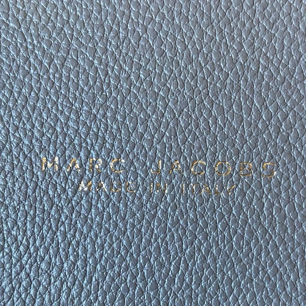 Auth Marc Jacobs Italy Medium Incognito Satchel Bag Grey Gold - Picture 12 of 14